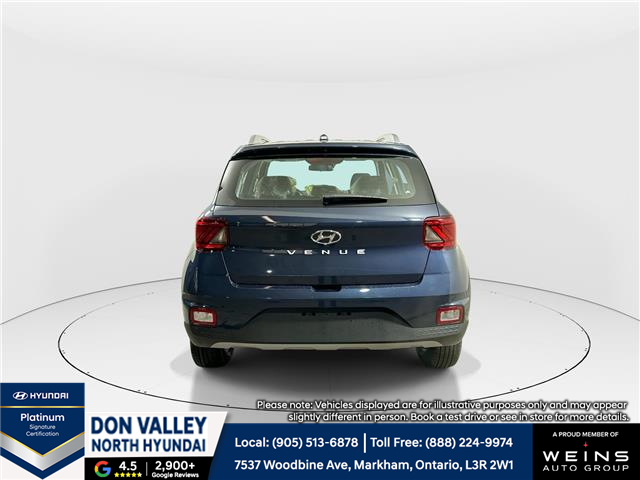 2026 Hyundai Venue Ultimate w/Denim Interior (IVT) (Stk: 16105046) in Markham - Image 6 of 19