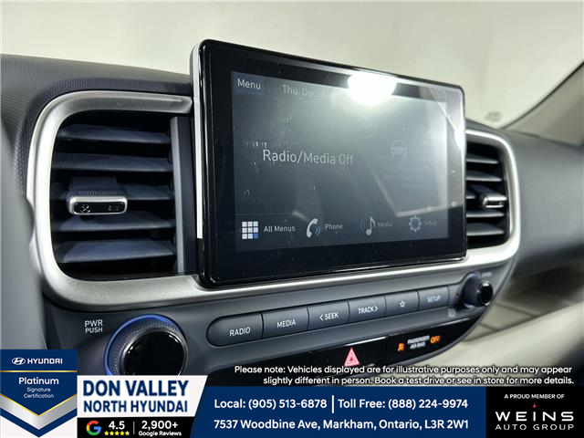 2026 Hyundai Venue Ultimate w/Denim Interior (IVT) (Stk: 16105046) in Markham - Image 10 of 19