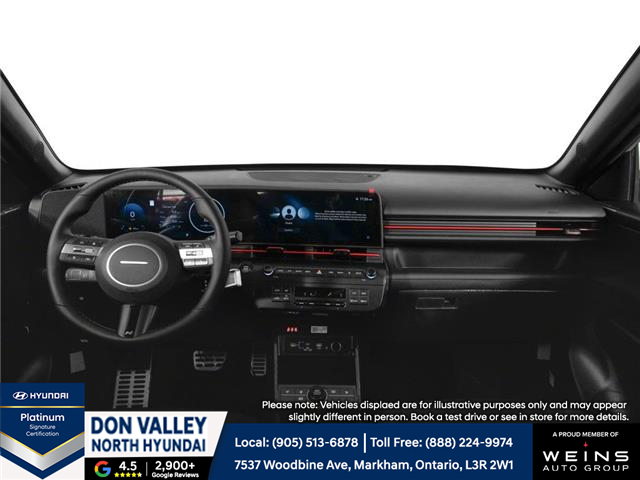 2026 Hyundai Kona 1.6T N Line Ultimate w/Two-Tone Roof (Stk: 16105163) in Markham - Image 2 of 2 2026 Hyundai Kona 1.6T N Line Ultimate w/Two-Tone Roof (Stk: 16105163) in Markham - Image 2 of 2