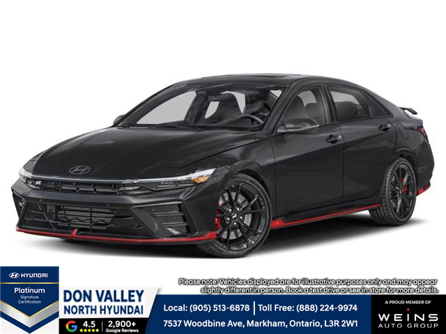 2026 Hyundai Elantra N TCR (Stk: 16105174) in Markham - Image 1 of 12