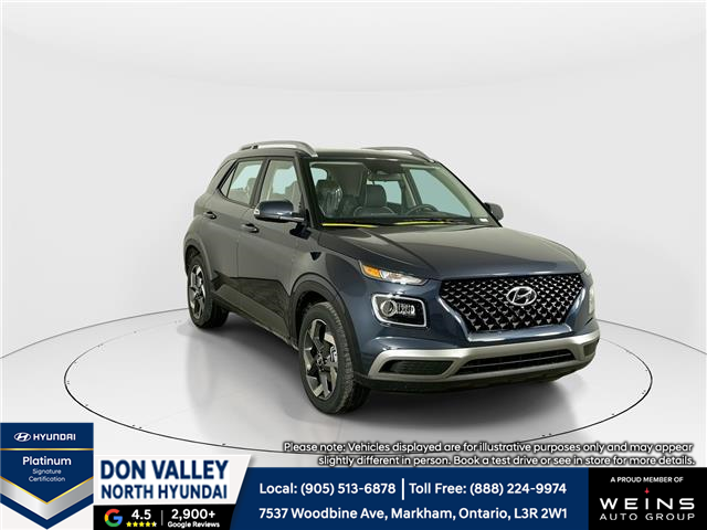 2026 Hyundai Venue Ultimate w/Denim Interior (IVT) (Stk: 16105228) in Markham - Image 1 of 20