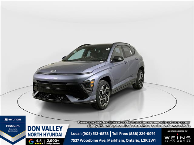 2026 Hyundai Kona 1.6T N Line (Stk: 16105140) in Markham - Image 3 of 18