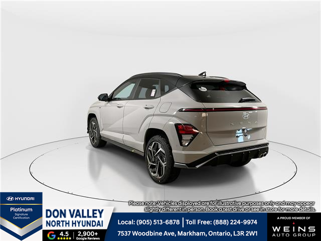 2026 Hyundai Kona 1.6T N Line Ultimate w/Two-Tone Roof (Stk: 16105163) in Markham - Image 5 of 21