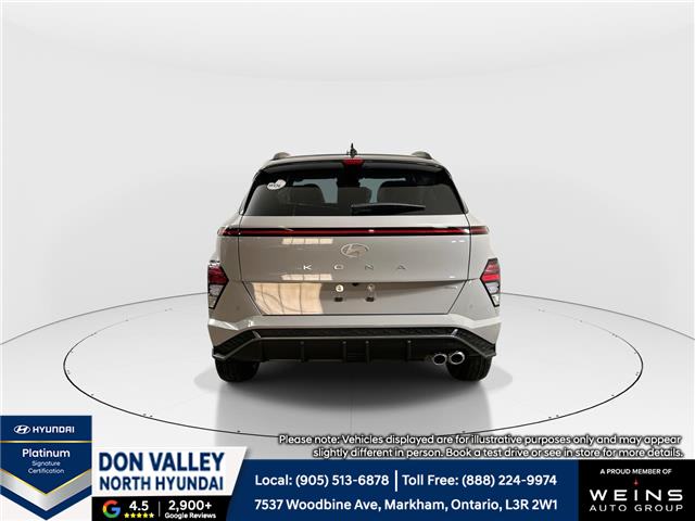 2026 Hyundai Kona 1.6T N Line Ultimate w/Two-Tone Roof (Stk: 16105163) in Markham - Image 6 of 21