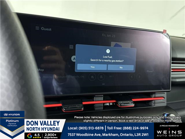 2026 Hyundai Kona 1.6T N Line Ultimate w/Two-Tone Roof (Stk: 16105163) in Markham - Image 18 of 21