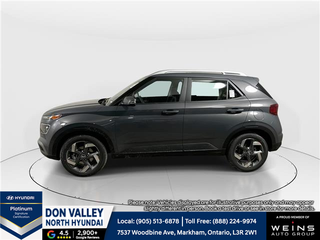 2026 Hyundai Venue Ultimate w/Black Interior (IVT) (Stk: 16105222) in Markham - Image 4 of 17