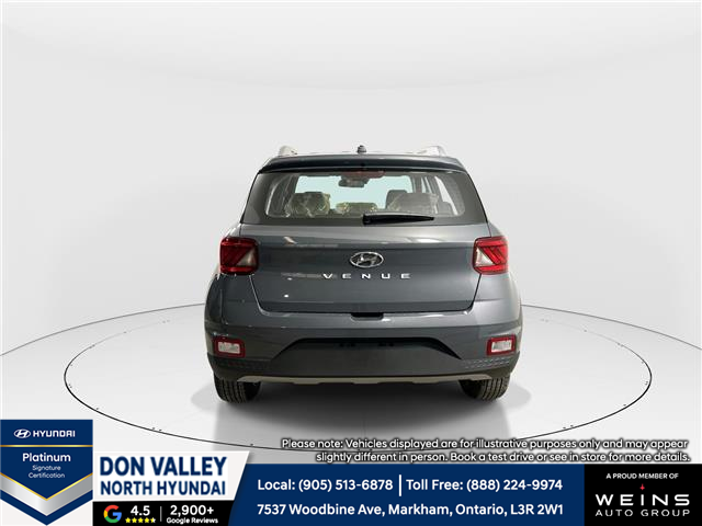 2026 Hyundai Venue Ultimate w/Black Interior (IVT) (Stk: 16105222) in Markham - Image 6 of 17