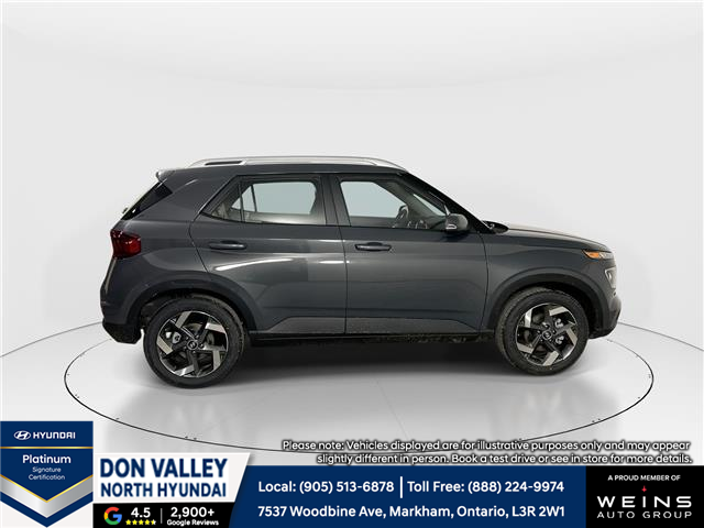 2026 Hyundai Venue Ultimate w/Black Interior (IVT) (Stk: 16105222) in Markham - Image 8 of 17