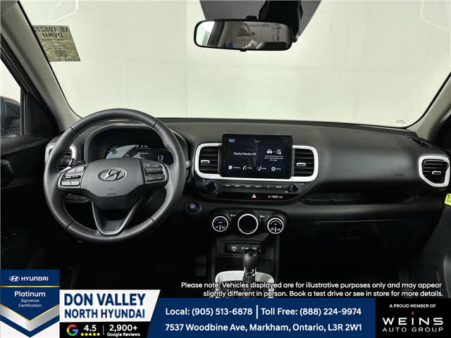 2026 Hyundai Venue Ultimate w/Black Interior (IVT) (Stk: 16105222) in Markham - Image 11 of 17