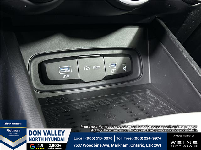 2026 Hyundai Venue Ultimate w/Black Interior (IVT) (Stk: 16105222) in Markham - Image 13 of 17