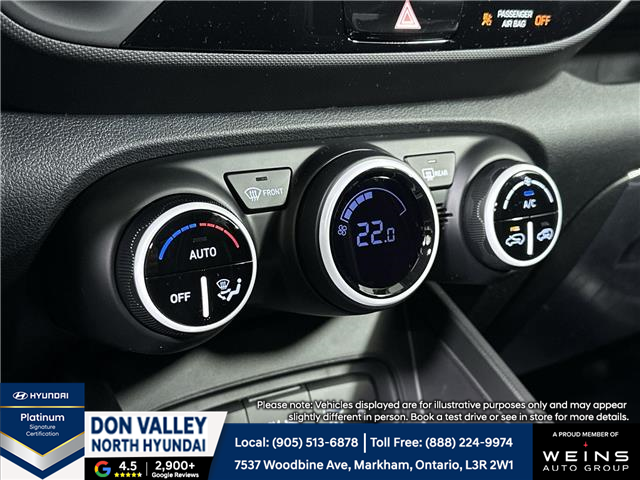 2026 Hyundai Venue Ultimate w/Black Interior (IVT) (Stk: 16105222) in Markham - Image 15 of 17