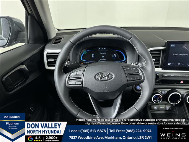 2026 Hyundai Venue Ultimate w/Black Interior (IVT) (Stk: 16105222) in Markham - Image 16 of 17