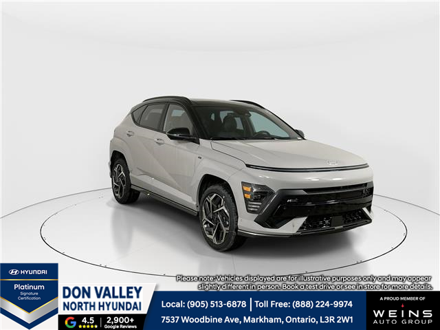 2026 Hyundai Kona 1.6T N Line Ultimate w/Two-Tone Roof (Stk: 16105098) in Markham - Image 1 of 19