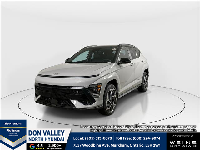2026 Hyundai Kona 1.6T N Line Ultimate w/Two-Tone Roof (Stk: 16105098) in Markham - Image 3 of 20