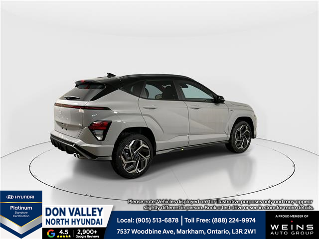 2026 Hyundai Kona 1.6T N Line Ultimate w/Two-Tone Roof (Stk: 16105098) in Markham - Image 7 of 20