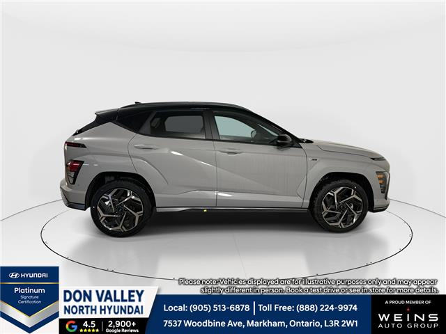 2026 Hyundai Kona 1.6T N Line Ultimate w/Two-Tone Roof (Stk: 16105098) in Markham - Image 8 of 20