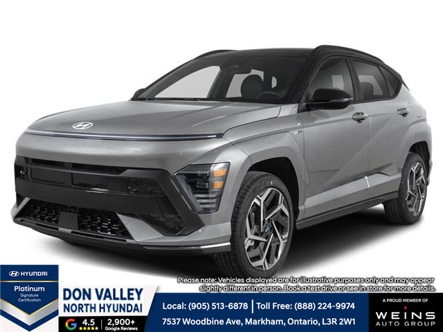 2026 Hyundai Kona 1.6T N Line w/Two-Tone Roof (Stk: 16105304) in Markham - Image 1 of 2