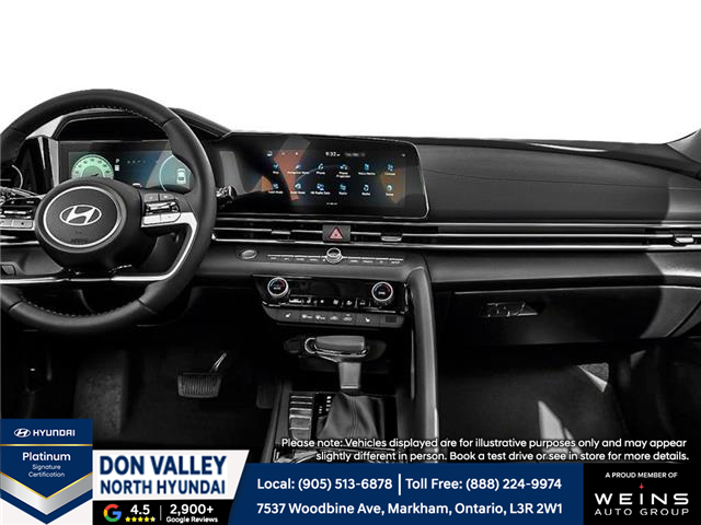 2026 Hyundai Elantra HEV Luxury w/Two-Tone Interior (Stk: 16105326) in Markham - Image 3 of 3