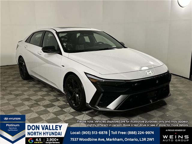 2026 Hyundai Elantra N-Line Ultimate (Stk: 16105268) in Markham - Image 1 of 18