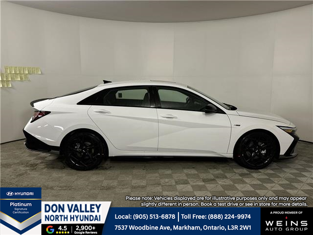 2026 Hyundai Elantra N-Line Ultimate (Stk: 16105268) in Markham - Image 8 of 18