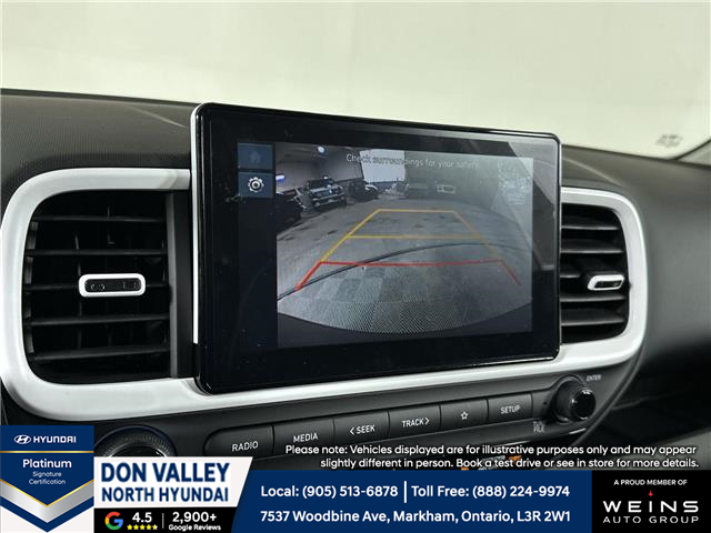 2026 Hyundai Venue Ultimate w/Black Interior (IVT) (Stk: 16105271) in Markham - Image 16 of 19