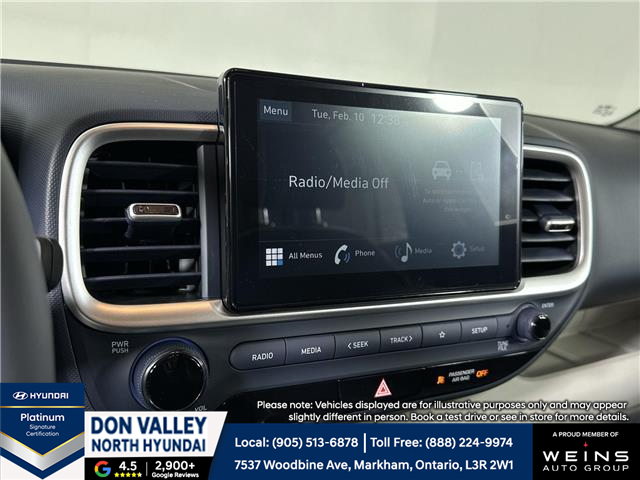 2026 Hyundai Venue Ultimate w/Denim Interior (IVT) (Stk: 16105063) in Markham - Image 10 of 19