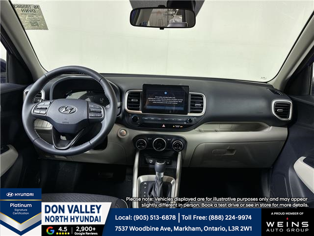 2026 Hyundai Venue Ultimate w/Denim Interior (IVT) (Stk: 16105063) in Markham - Image 13 of 19