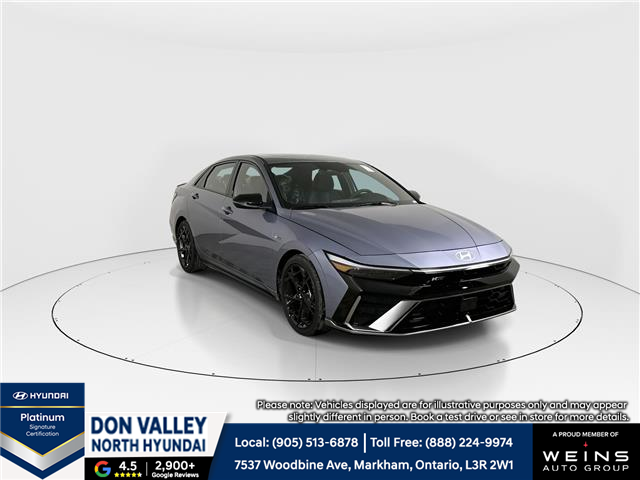 2026 Hyundai Elantra N-Line Ultimate (Stk: 16105238) in Markham - Image 1 of 18