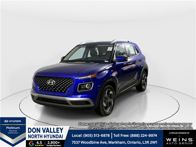 2026 Hyundai Venue Ultimate w/Denim Interior (IVT) (Stk: 16105063) in Markham - Image 3 of 19