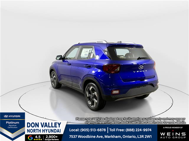 2026 Hyundai Venue Ultimate w/Denim Interior (IVT) (Stk: 16105063) in Markham - Image 5 of 19