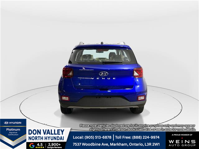 2026 Hyundai Venue Ultimate w/Denim Interior (IVT) (Stk: 16105063) in Markham - Image 6 of 19