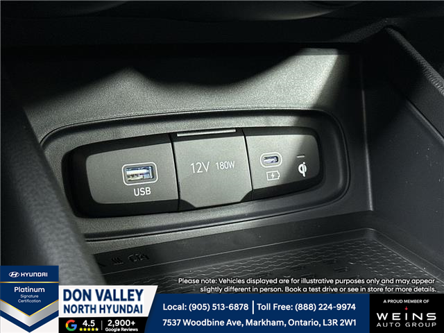 2026 Hyundai Venue Ultimate w/Black Interior (IVT) (Stk: 16105067) in Markham - Image 14 of 19
