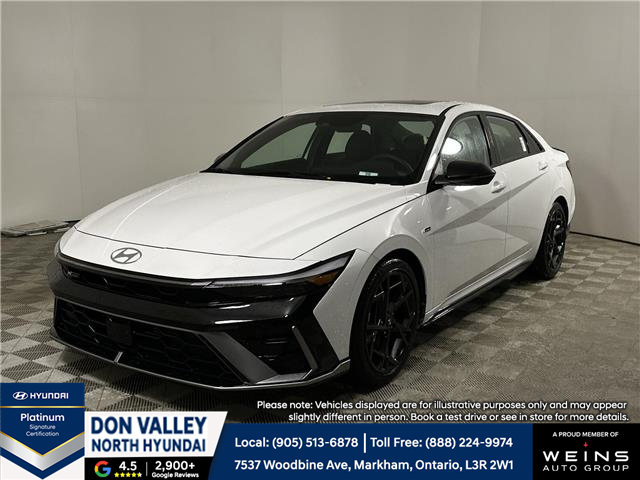 2026 Hyundai Elantra N-Line Ultimate (Stk: 16105108) in Markham - Image 3 of 18