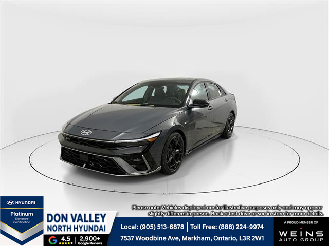2026 Hyundai Elantra N-Line Ultimate (Stk: 16105270) in Markham - Image 3 of 19