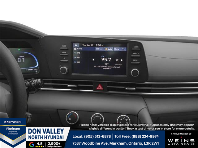 2026 Hyundai Elantra ESSENTIAL (Stk: 16105345) in Markham - Image 5 of 9