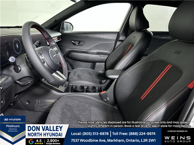 2026 Hyundai Kona 1.6T N Line Ultimate w/Two-Tone Roof (Stk: 16105098) in Markham - Image 12 of 20