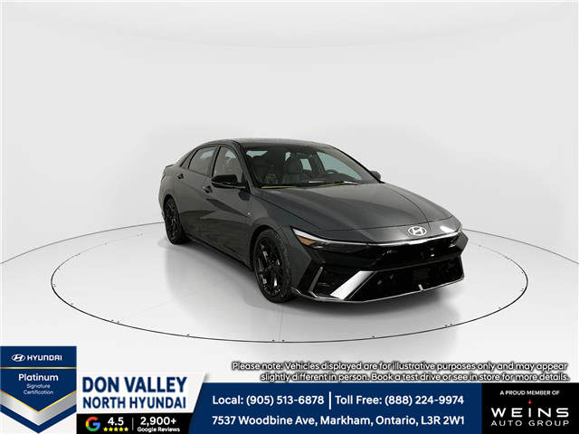 2026 Hyundai Elantra N-Line Ultimate (Stk: 16105263) in Markham - Image 1 of 19
