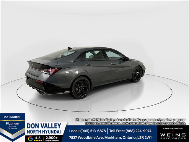 2026 Hyundai Elantra N-Line Ultimate (Stk: 16105263) in Markham - Image 7 of 19