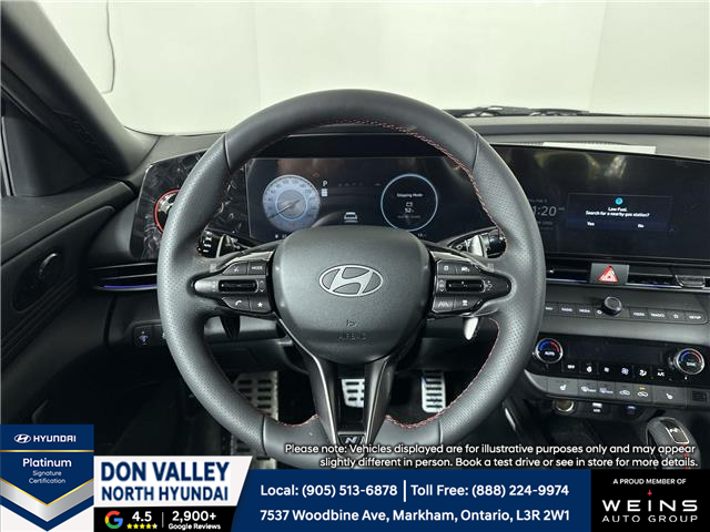 2026 Hyundai Elantra N-Line Ultimate (Stk: 16105263) in Markham - Image 10 of 19