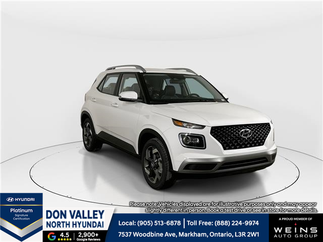 2026 Hyundai Venue Ultimate w/Black Interior (IVT) (Stk: 16105067) in Markham - Image 1 of 19