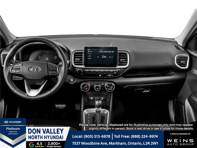 2026 Hyundai Venue Essential w/Two-Tone (Stk: 16105373) in Markham - Image 3 of 3