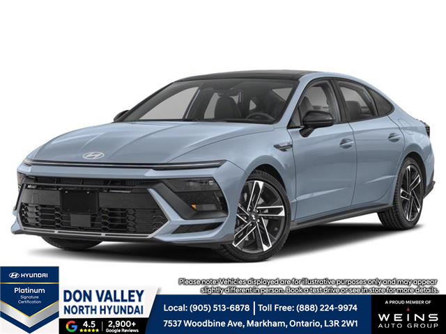 2026 Hyundai Sonata N Line (Stk: 16T2244) in Markham - Image 1 of 12