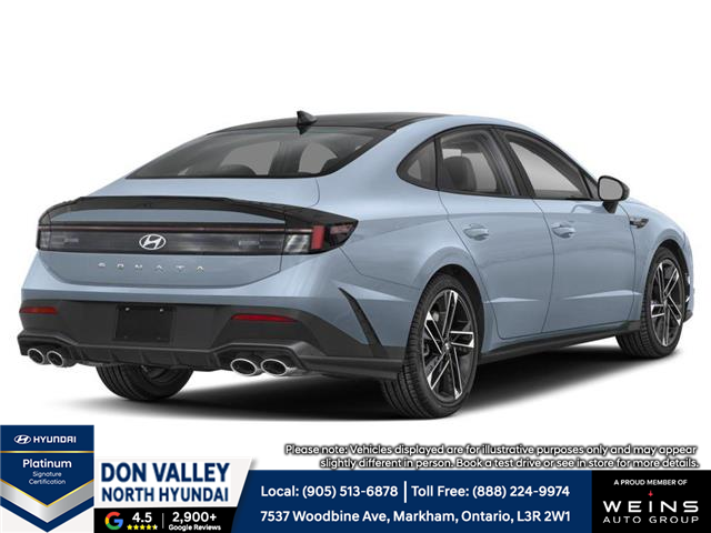 2026 Hyundai Sonata N Line (Stk: 16T2244) in Markham - Image 3 of 12
