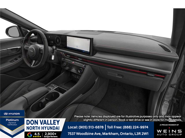 2026 Hyundai Sonata N Line (Stk: 16T2244) in Markham - Image 11 of 12