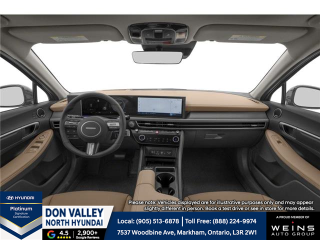 2026 Hyundai Sonata Hybrid Preferred-Trend (Stk: 16105395) in Markham - Image 5 of 12