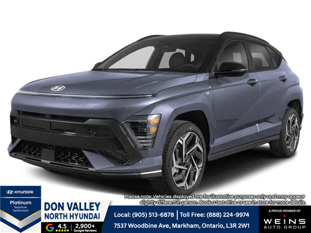 2026 Hyundai Kona 1.6T N Line Ultimate w/Two-Tone Roof (Stk: 16105489) in Markham - Image 1 of 3