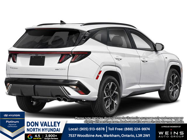 2026 Hyundai Tucson Hybrid N-Line (Stk: 16105437) in Markham - Image 3 of 12
