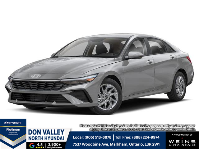 2026 Hyundai Elantra Preferred w/Tech Package (Stk: 16105405) in Markham - Image 1 of 10
