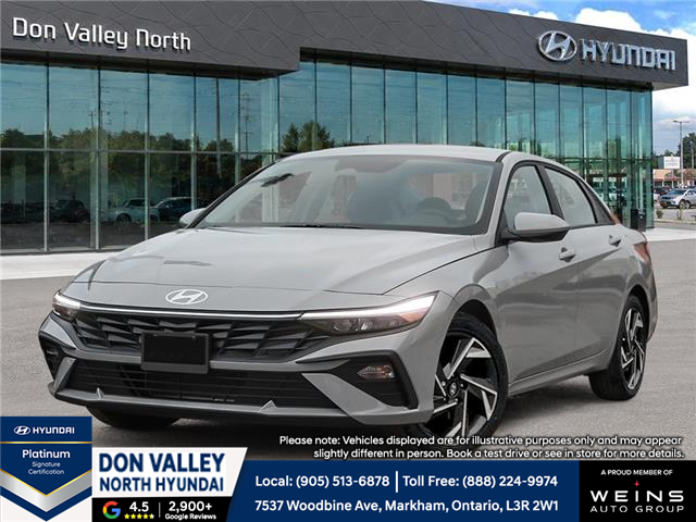 2026 Hyundai Elantra Preferred w/Tech Package (Stk: 16105544) in Markham - Image 1 of 26