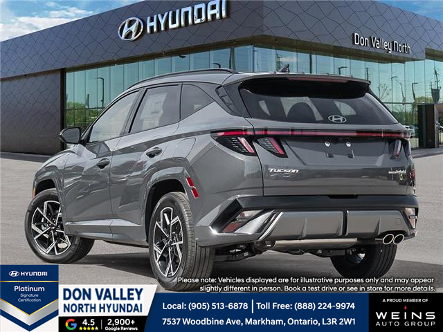 2026 Hyundai Tucson Hybrid N-Line (Stk: 16105646) in Markham - Image 4 of 26